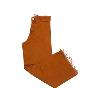 Zara marine orange jeans/pants